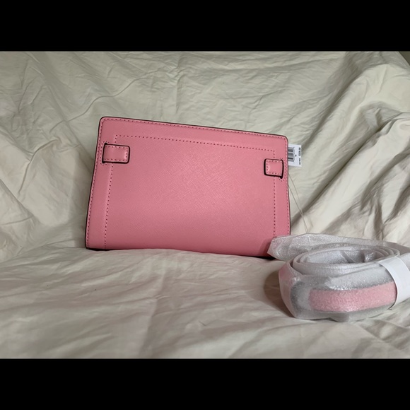 Rayne Small Saffiano Leather Crossbody Bag - Picture 4 of 6